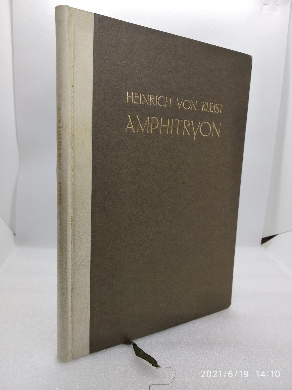 Timbri: KLEIST - AMPHITRYON - 1919 – Usato da Goldach venduto da Gaip