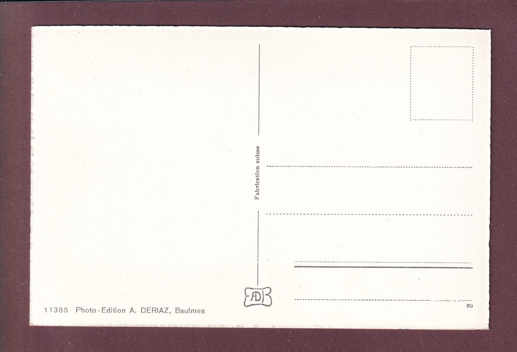Cartoline postali: Vue aérienne - LES BRENETS – Usato da Pully venduto da nicecards 1