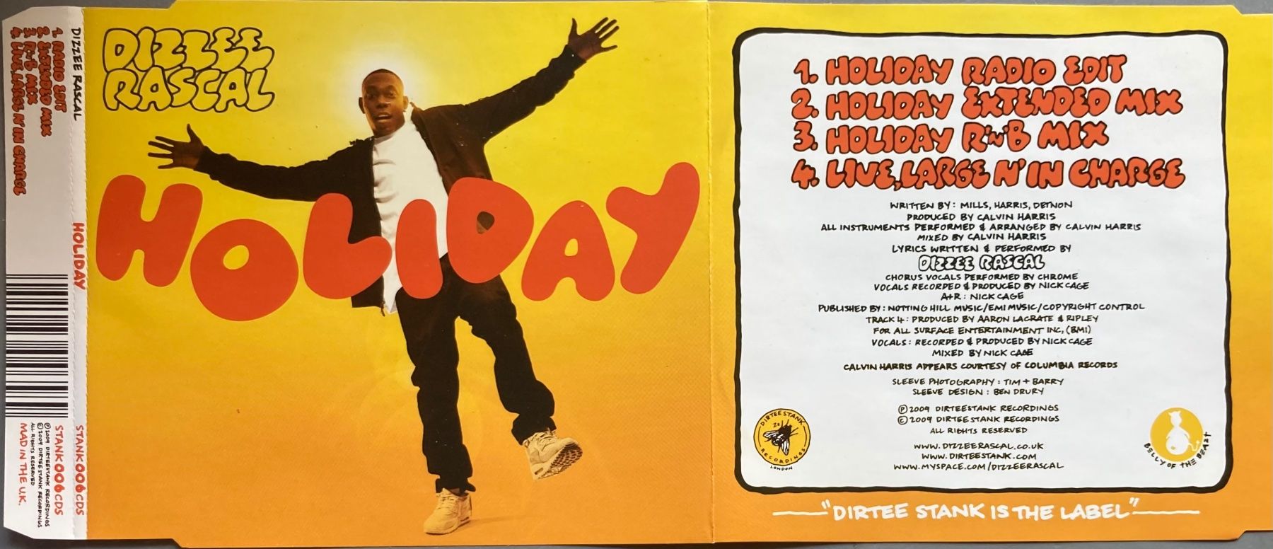 CDs: DIZZEE RASCAL - HOLIDAY – Gebraucht aus Poliez-Pittet von Newtown-Records