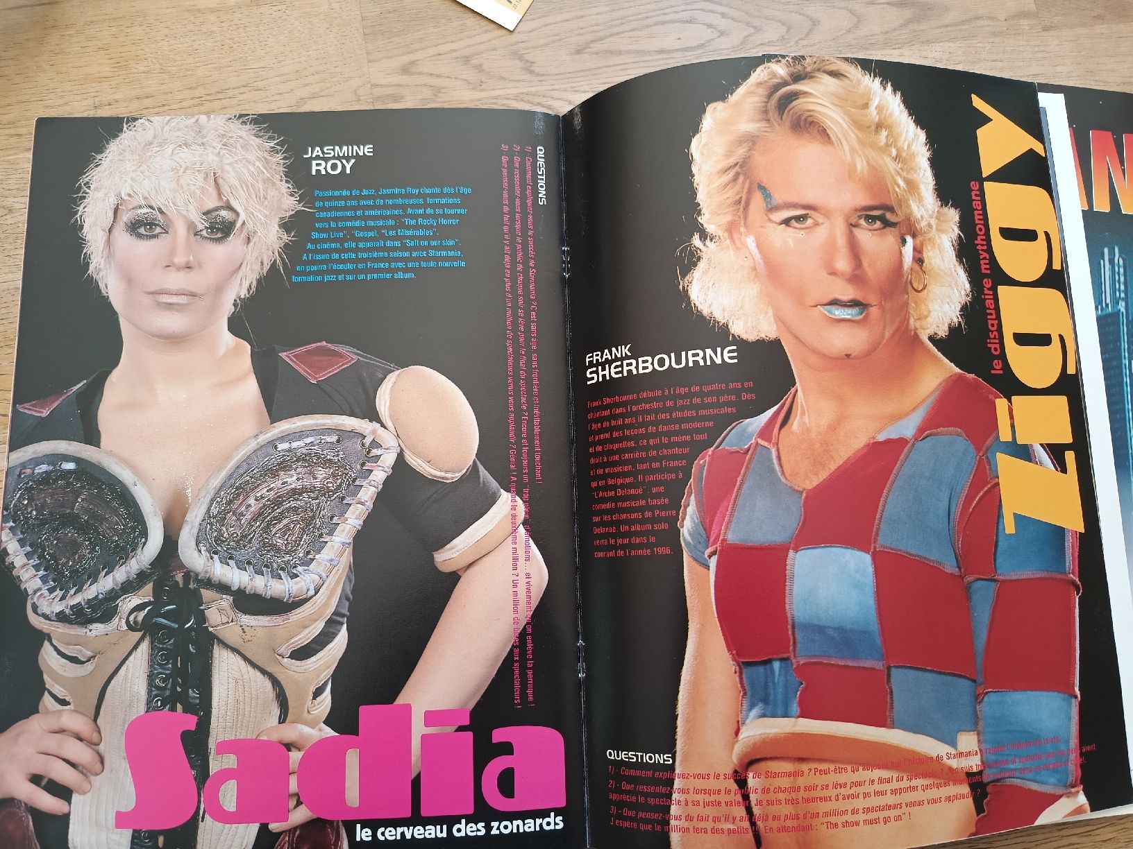 Revues & Magazines: 2 programmes Starmania + 2 billets de concert 1996 – D'occasion à Bex par Canouille 5