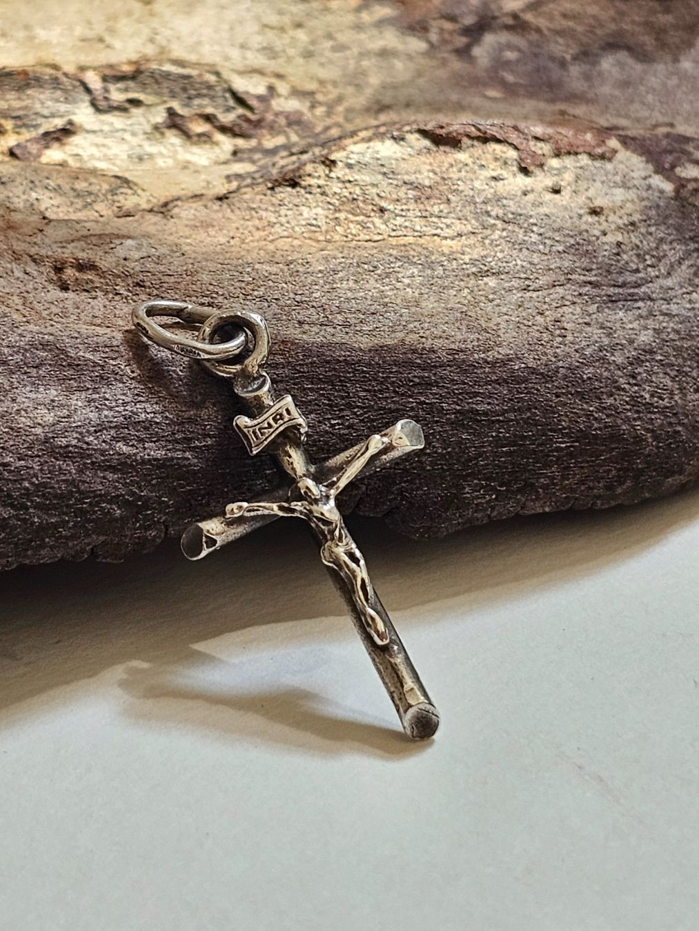 Ciondoli: 800 Silber Kreuzanhänger – Usato da Zürich venduto da MaisonBelleCachet