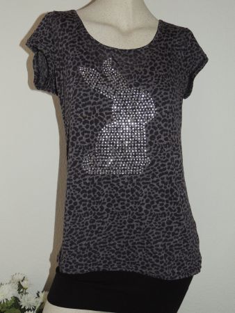 AKTUELLES T-SHIRT VISCOSE "PERLEN" NP 39 CHF NEU M