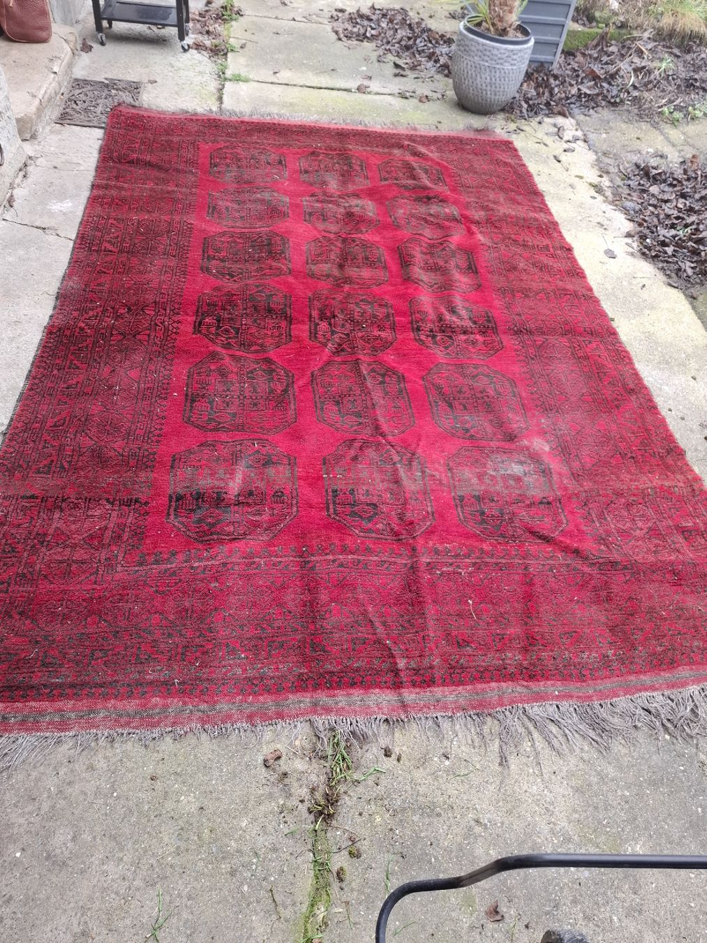 Tappeti: tapis afghan, laine – Usato da granges de vesin venduto da Erika7 1