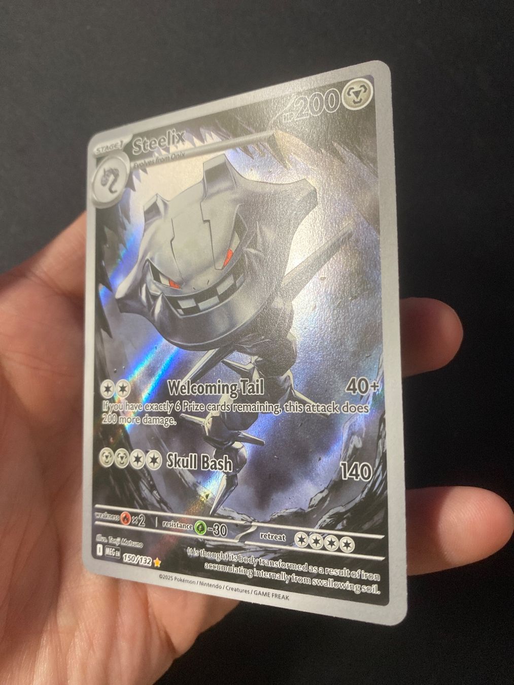 Pokémon Sammelbilder & Trading cards: Steelix 150 - Stahlos - Illustr. Rare - Mega Evolution - EN – Neu (gemäss Beschreibung) aus Hausen AG von Shrade 1