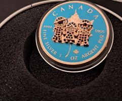 1 OZ Silber Maple Leaf Canada 2019 Auflage: 500