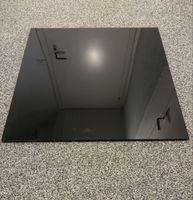 Edles Glas-Memo-Board Schwarz (50x50 cm) – Beschreibbare Gla