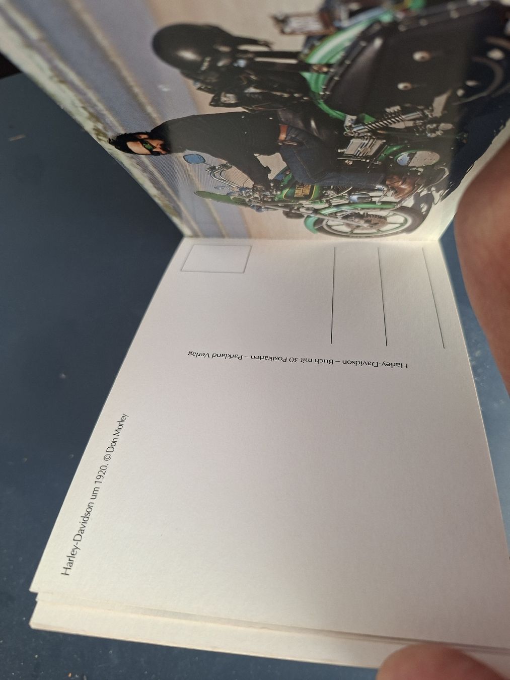 Libri: Harley-Davidson Postkartenbuch mit 30 Karten gebraucht – Usato da Rothenhausen venduto da sfr_kr9t 4