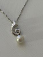 Halskette von Xenox mit Perle Silber neu