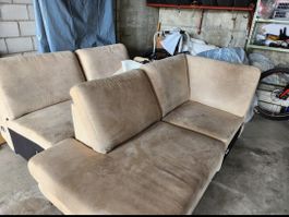 Ecksofa beige gebraucht