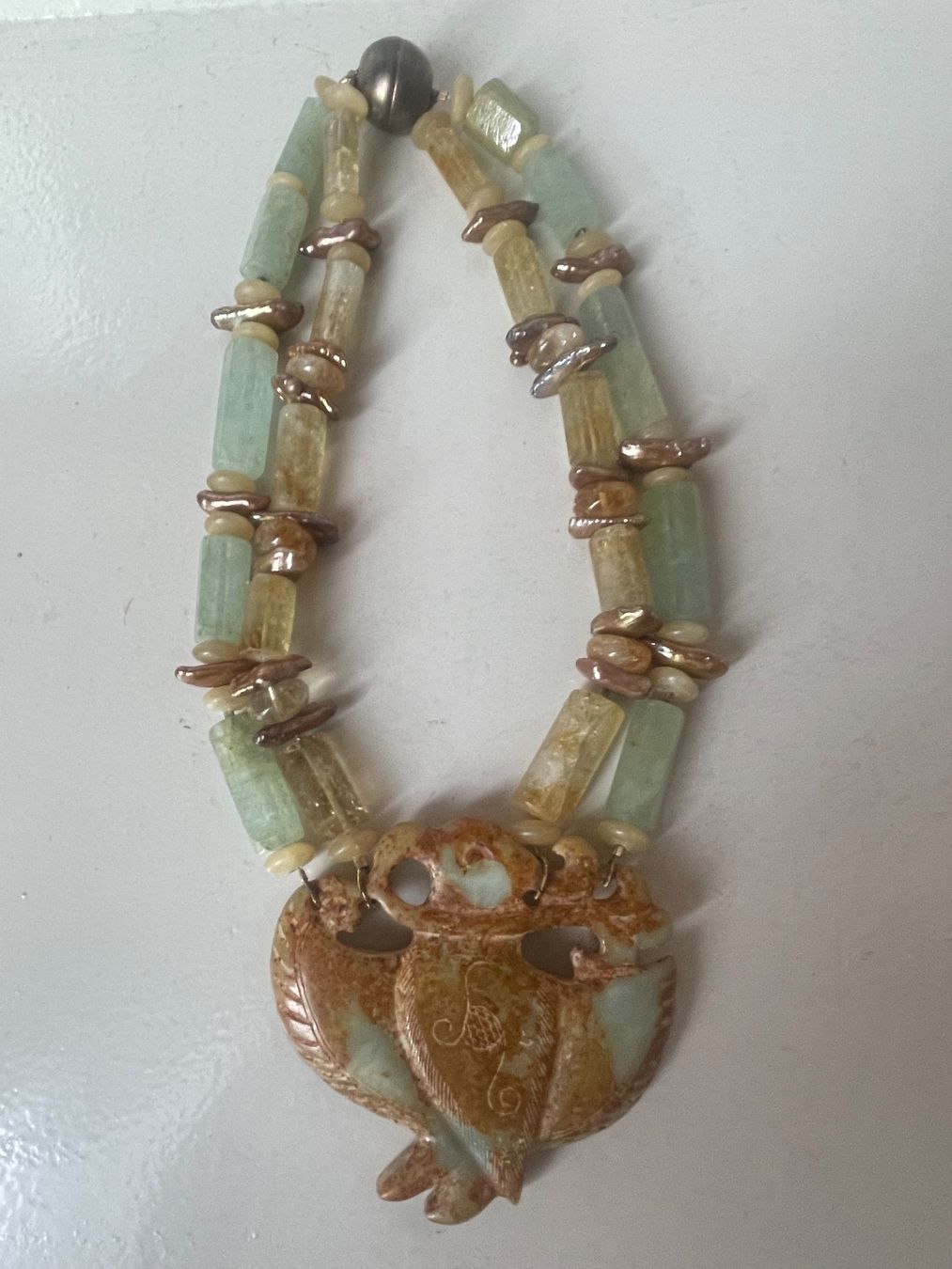 Catenine: Jade - Necklaces - Kette - Collana - Quarzo – Usato da Minusio venduto da Pink222 1