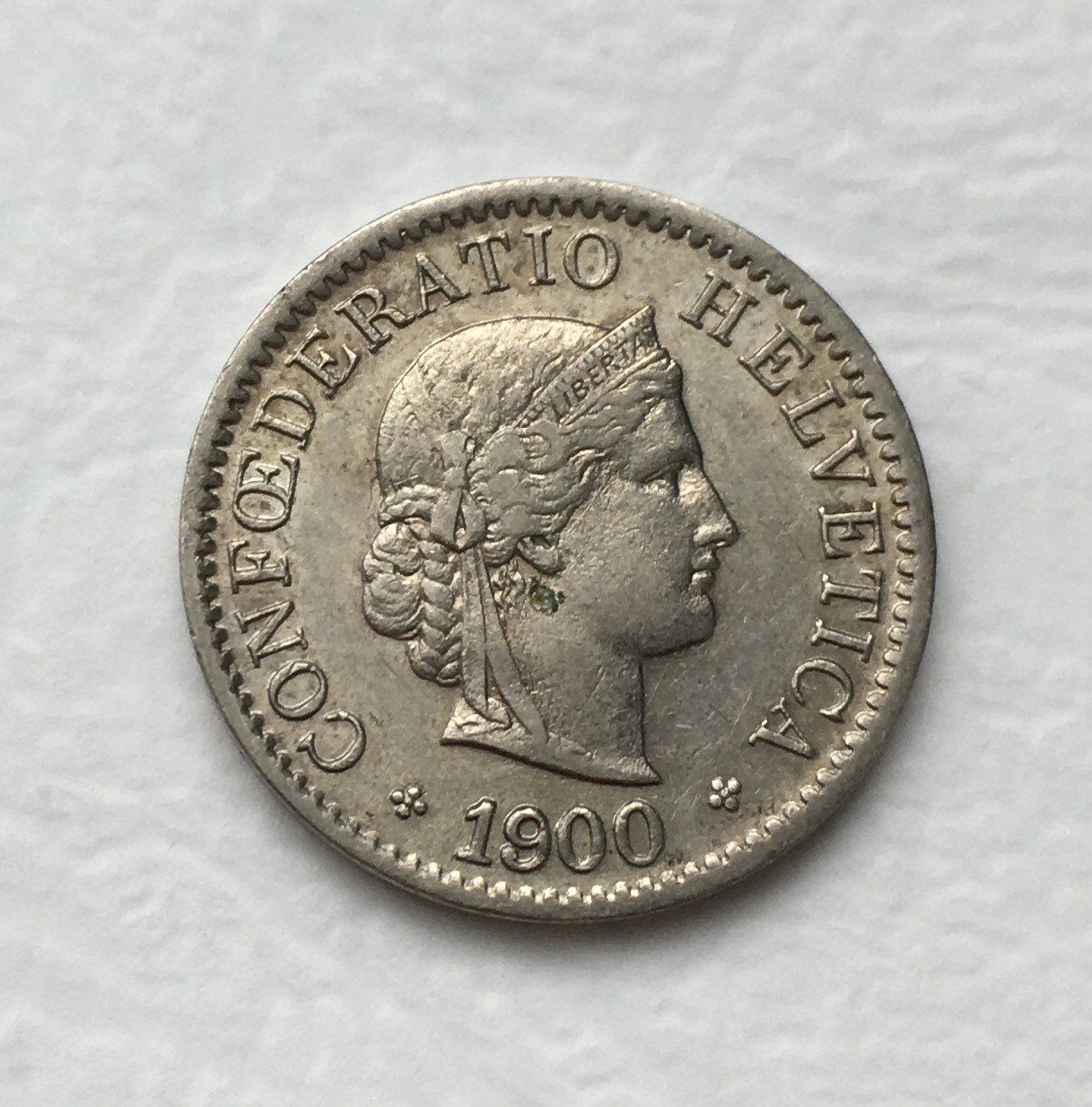 Tutti le monete: 1900 5 Rappen vz – Usato da Kirchberg SG venduto da Zenhad69