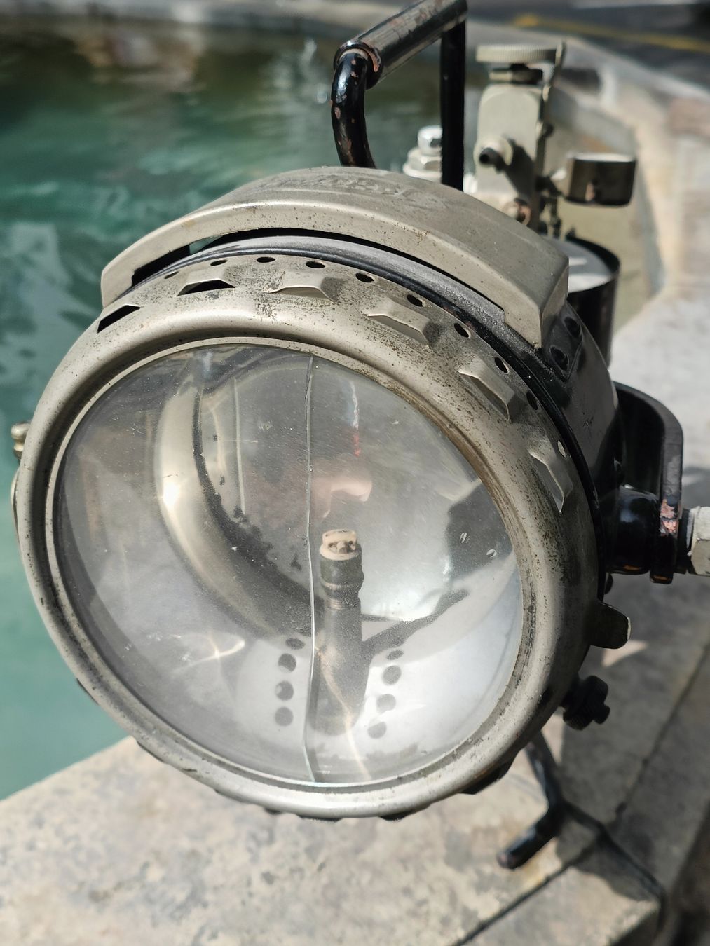 Lampade: Antike Karbid Gruben Lampe Häckel  – Usato da Brugg AG venduto da Ente015 3