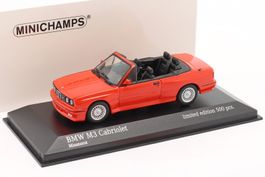 BMW M3 E30 Cabriolet 1988-1991 Misano rot    1:43