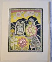Willi Hartung  Orig. Farblithografie handsigniert