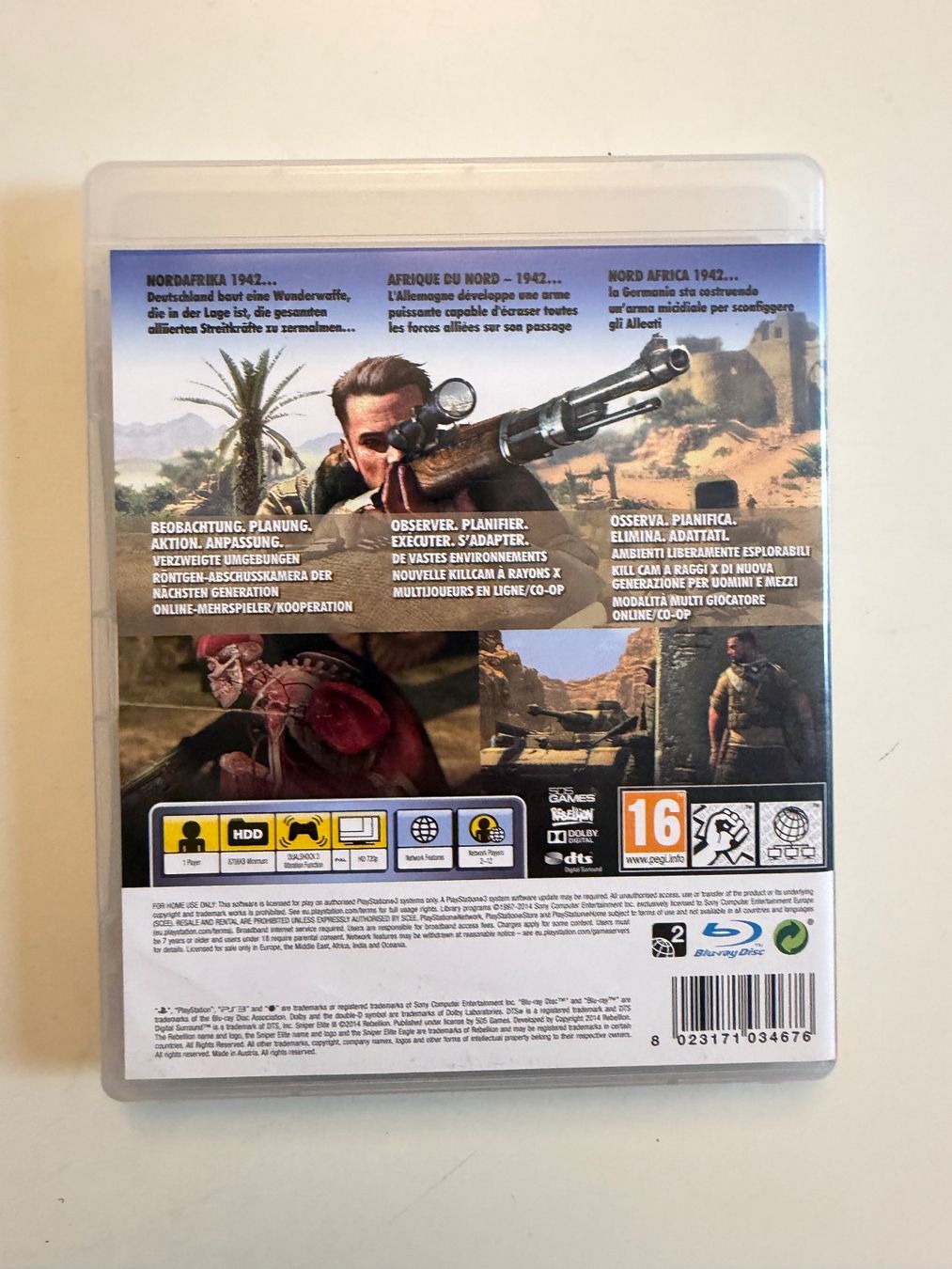 Spiele: PlayStation 3 Game SNIPER ELITE III PS3 – Gebraucht aus Münsingen von Ganjam 2