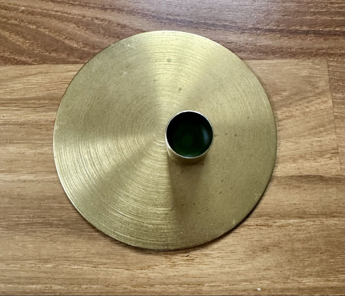 Portacandele: Vintage Brass Candle Holder – Usato da Zürich venduto da sar_bv7l