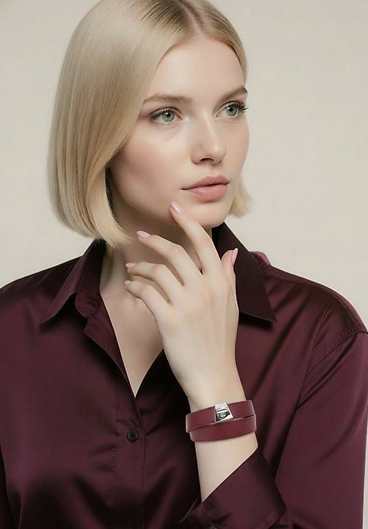 Bracciali & Braccialetti: Lederarmband akris – Nuovo (secondo la descrizione) da Haslen AI venduto da jas_5dv9