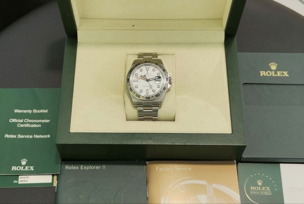 Rolex Orologi: Rolex Explorer II Full Set – Usato da Maur venduto da MCM1976 9