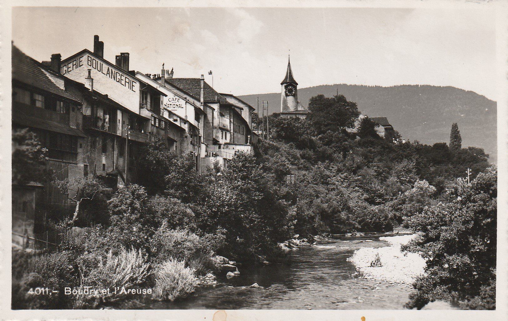 Cartoline postali: AK - Boudry - gel. 31.5.1948 – Usato da Fribourg venduto da schnalla92
