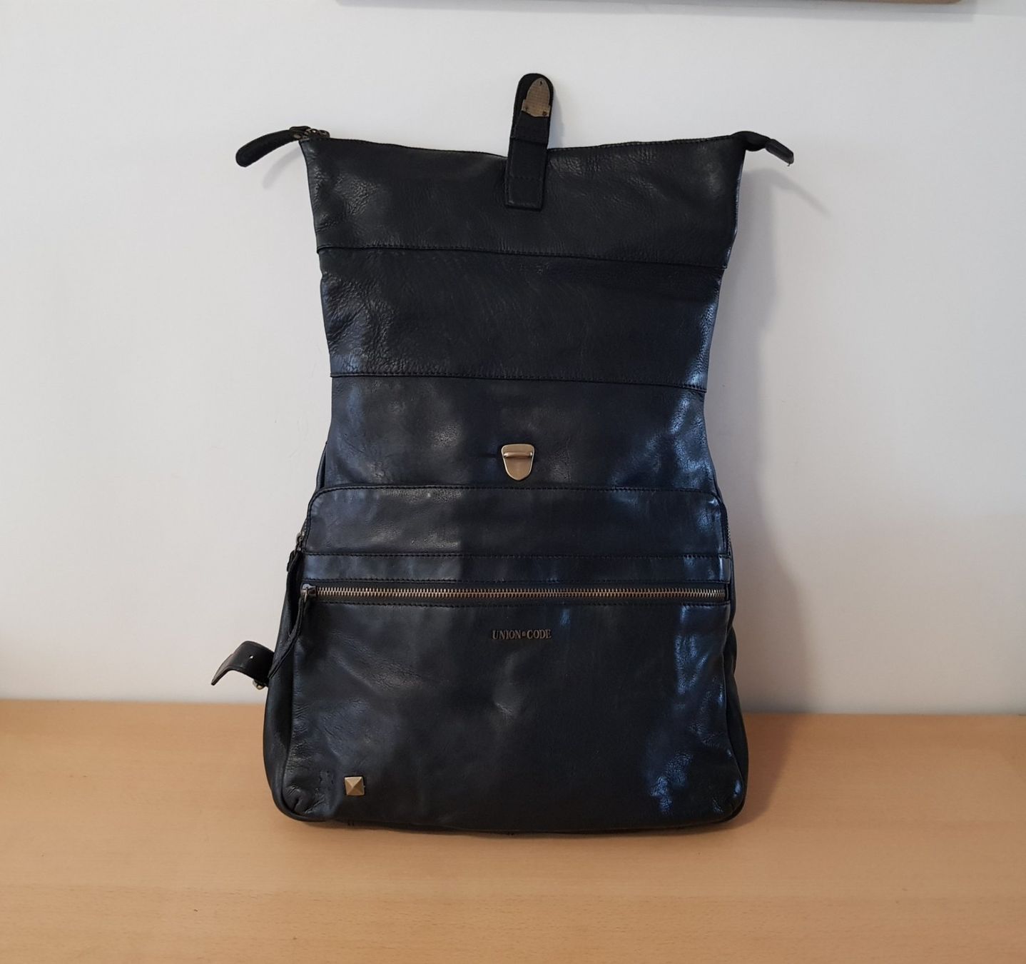 Zaini: Union Code Leder Rucksack – Usato da Basel venduto da Birs868 6