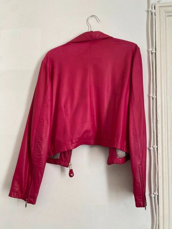 Giacche: pinke lederjacke – Usato da basel venduto da wastedworld 2
