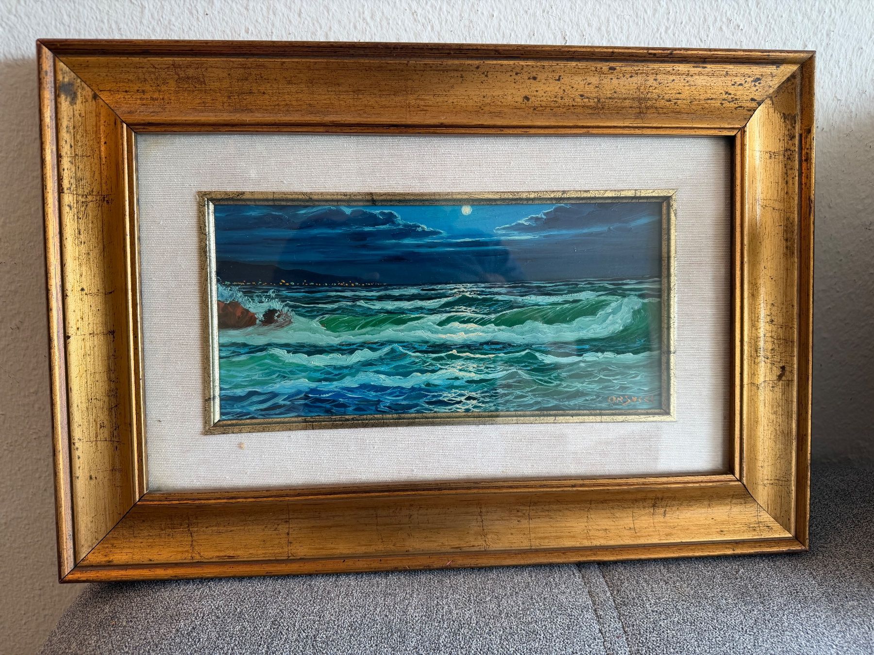 Dipinti: MASSIMO ORSUCCI b*1946 Ölgemälde Meer – Usato da Basel venduto da PAUL_ART 4