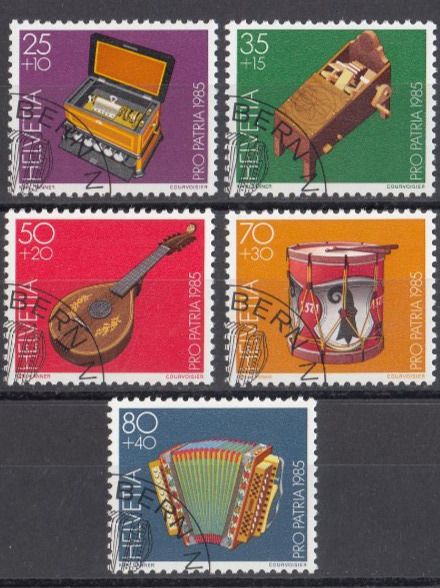 Tutti i francobolli: SBK B206 - B210 mit ET – Usato da Bürglen TG venduto da StampGraf