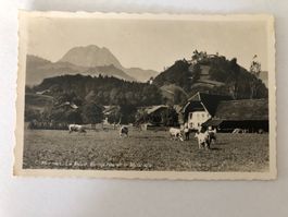 Le Pont - Gruyères und Moléson 1939  Ch. Morel