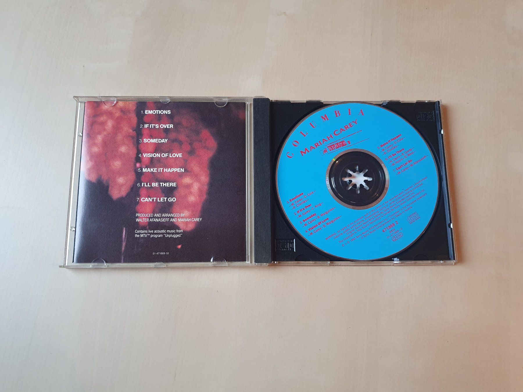 CD: Mariah Carey MTV Unplugged EP – Usato da Stansstad venduto da collectorsshop 2