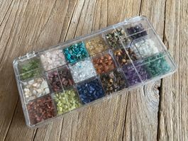 DIVERSE HALS UND ARMBAND KETTENSTEINE GEBOHRT
