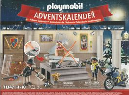 PLAYMOBIL ADVENT CALENDER 71347 FURTO AL MUSEO - CITY ACTION