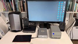 Mac Mini i7 64GB + eGPU Vega + Monitor + 12TB