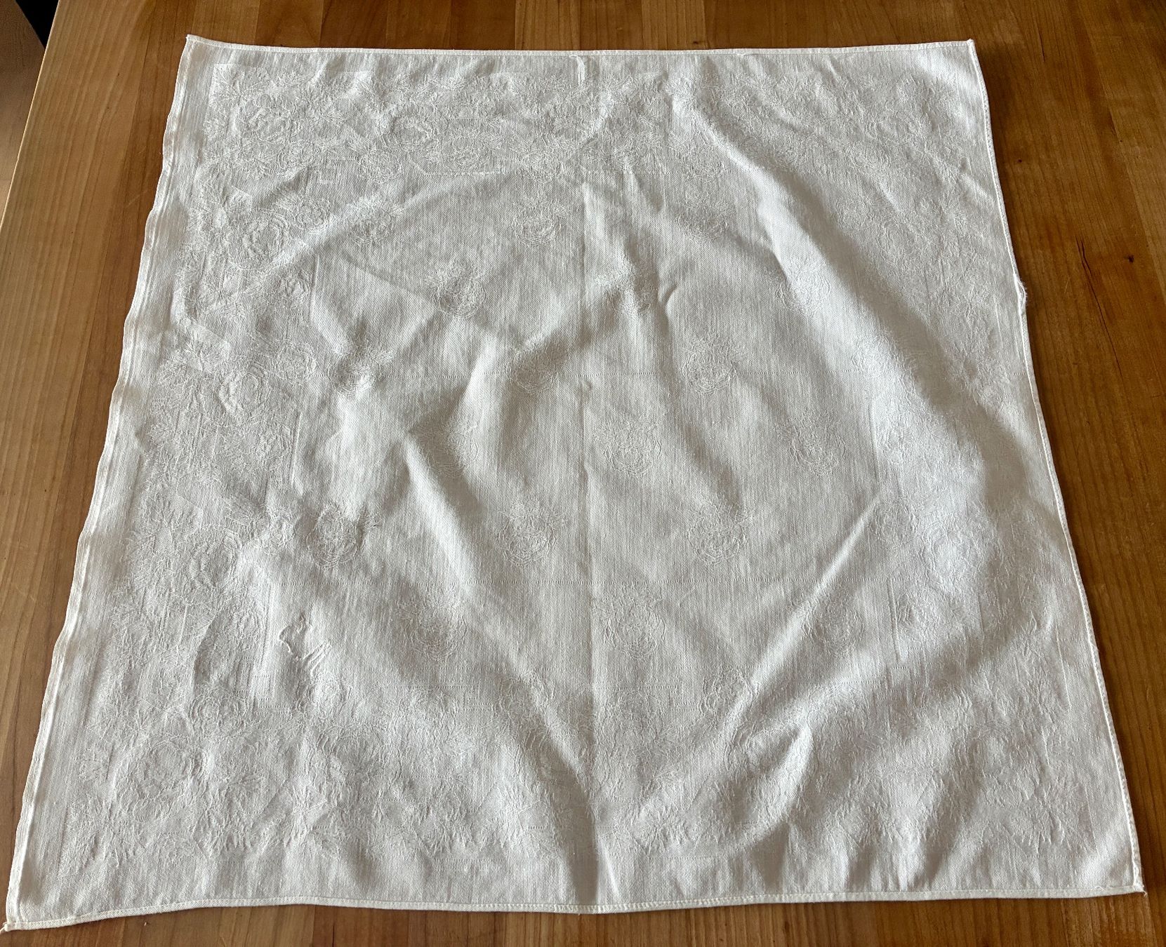 Tovaglioli: 5x Damast-Servietten mit Monogramm - Vintage – Usato da Zürich venduto da tersus1981 5