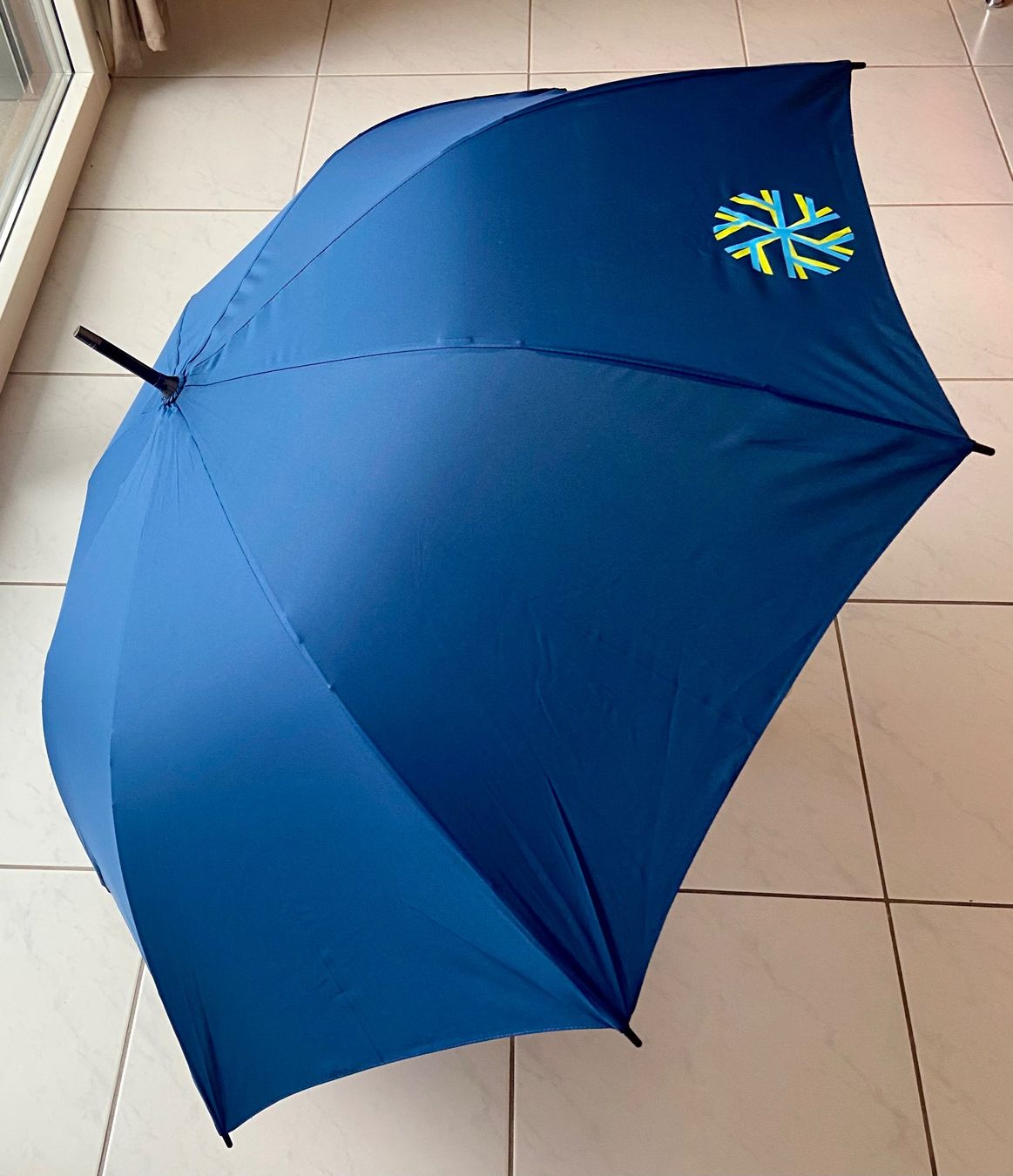 Regenschirme: Schirm - Stockschirm - Blau - NEU – Neu (gemäss Beschreibung) aus Bassersdorf von geronjmo