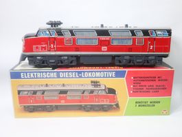 Blech Lokomotive DB V200 Diesel made in Japan NOS Zug