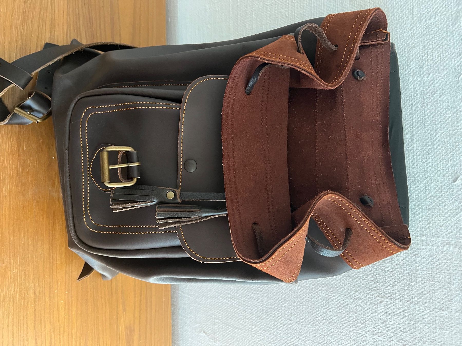 Zaini: Rucksack Leder – Nuovo (secondo la descrizione) da Kriegstetten venduto da Beat8970 2