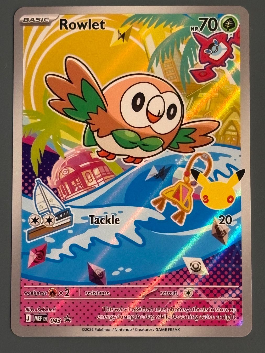 Pokémon Carte collezionabili: Rowlet - MEP - ENG – Nuovo (secondo la descrizione) da Seewen SZ venduto da Pokeace93