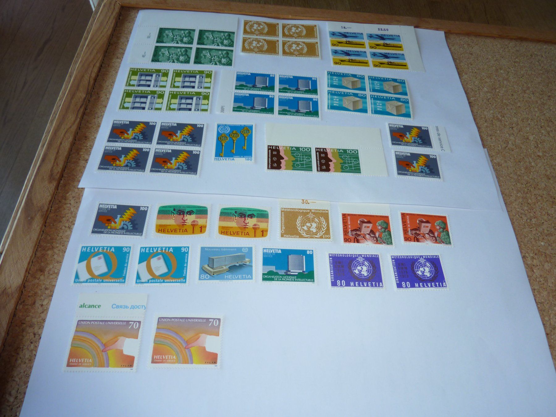 Alle Briefmarken: Aemter  postfrisch/ frankatur – Gebraucht aus Chur von algin