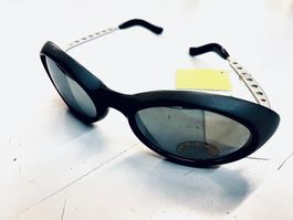 Sonnenbrille Vintage Optik, anthrazit, verspiegelt, neu!!