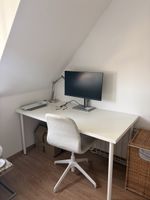 Desk Ikea Lagkapten / Adlis white / Weisser Tisch Ikea