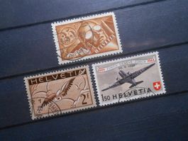 CH  Z 6/13z/40  Flugpost   1923/44 - CHF 128 - Lot 798