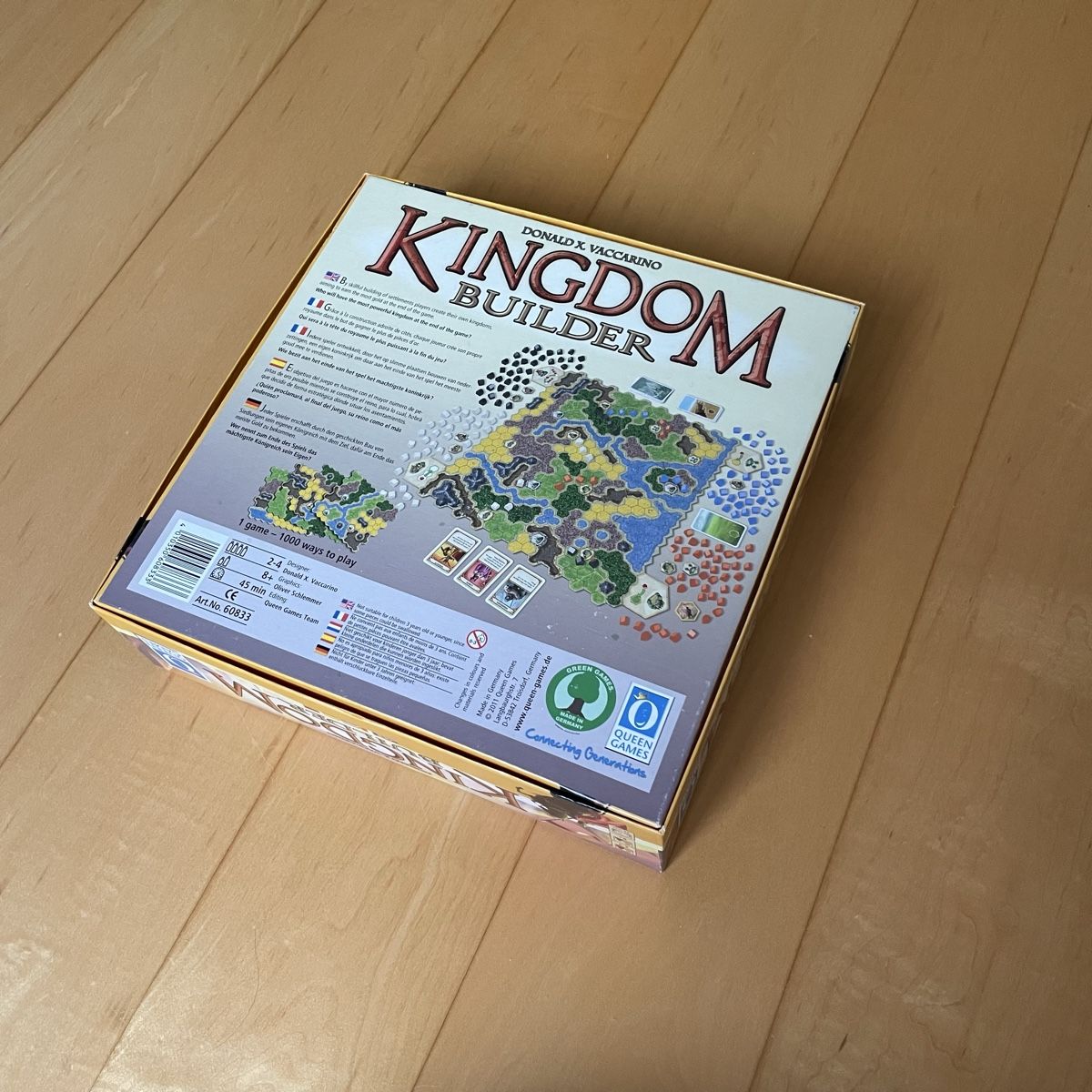 Spiele: Kingdom Builder von Donald X. Vaccarino – Neu (gemäss Beschreibung) aus Münchenstein von Moosetashed 4