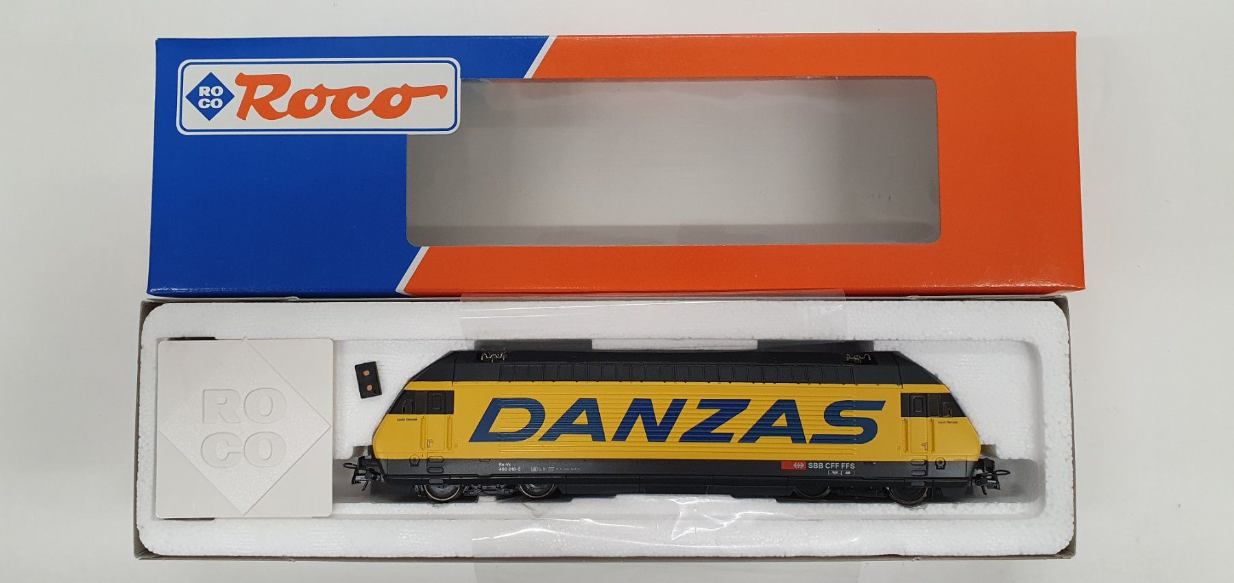 Roco Modelleisenbahnen: Roco 43750 SBB 460 018-5 DANZAS , mit Decoder ESU V5 – Neu (gemäss Beschreibung) aus Würenlos von jub_nd5j