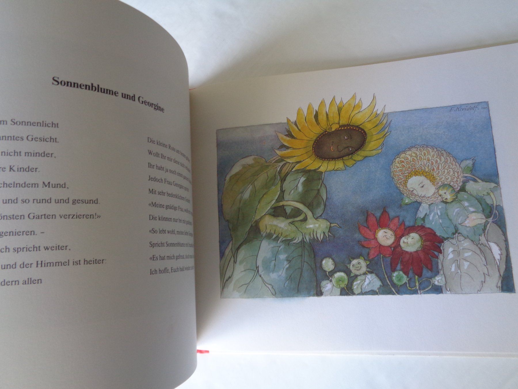 Libri: Blumen Märchen von Ernst Kreidolf – Usato da Chur venduto da omonia 6