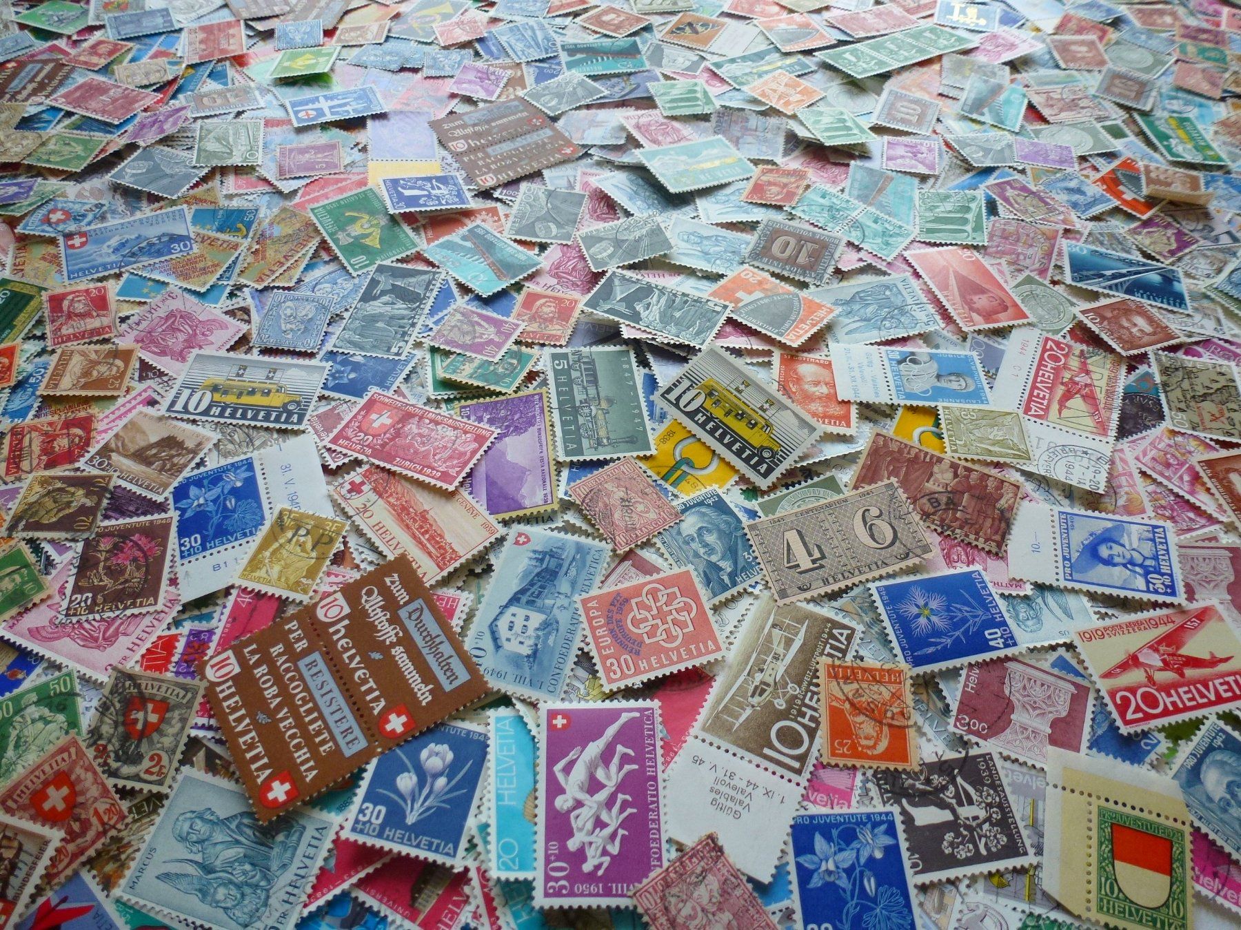 Tutti i francobolli: ++X-Tausend Briefmarken Schweiz ab Strubel – Usato da Walkringen venduto da Casablanca777 5