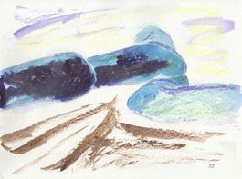 Aquarell: Back legs