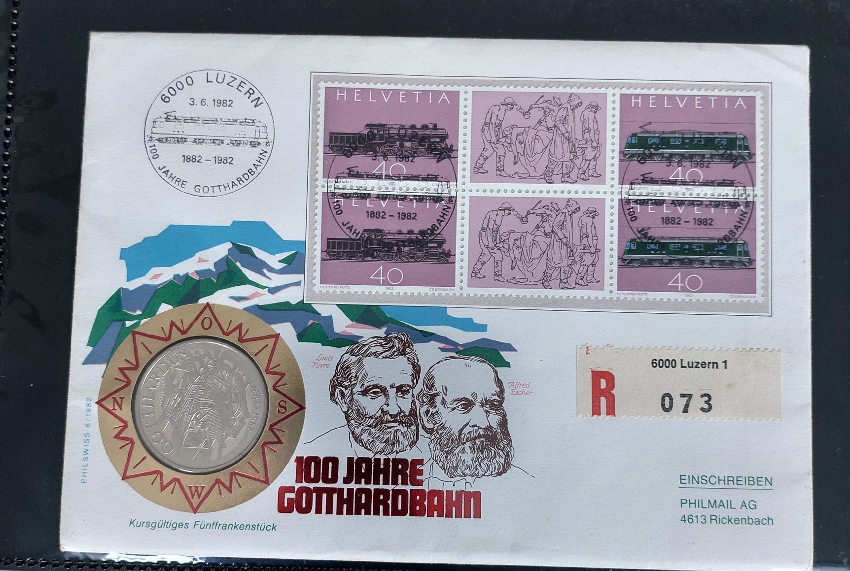 Tous les timbres: Erstagsbriefe – Neuf avec emballage d'origine à Schüpfheim par Ireib0 1
