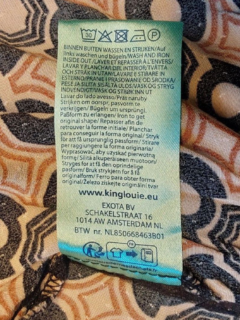 King Louie Gonne: Jupe Rock King Louie 36 Viskose – Nuovo (secondo la descrizione) da Köniz venduto da scopello12 5