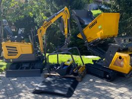 Toros 1.8t Bagger + Dumper + Zubehör – Komplettpaket NEU