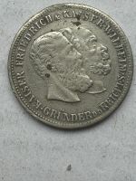 Gedenk Münze Medaille KAISER FRIEDRICH UND KAISER WILHELM